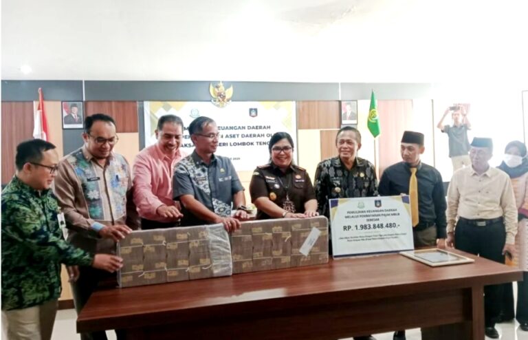 Kejari Loteng Amankan Aset & Pajak Daerah Rp1,9 M di Mandalika