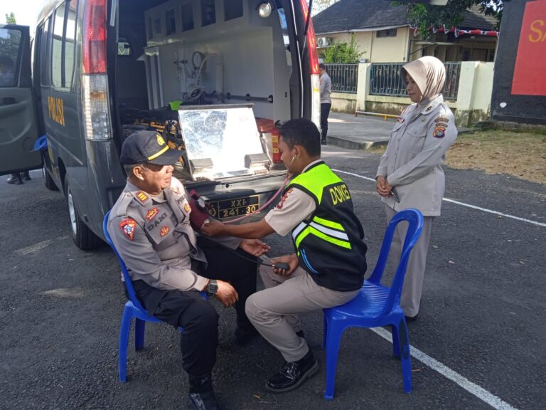 Poliklinik Polres Lombok Tengah Tingkatkan Kualitas Pelayanan Kesehatan bagi Personel Polri